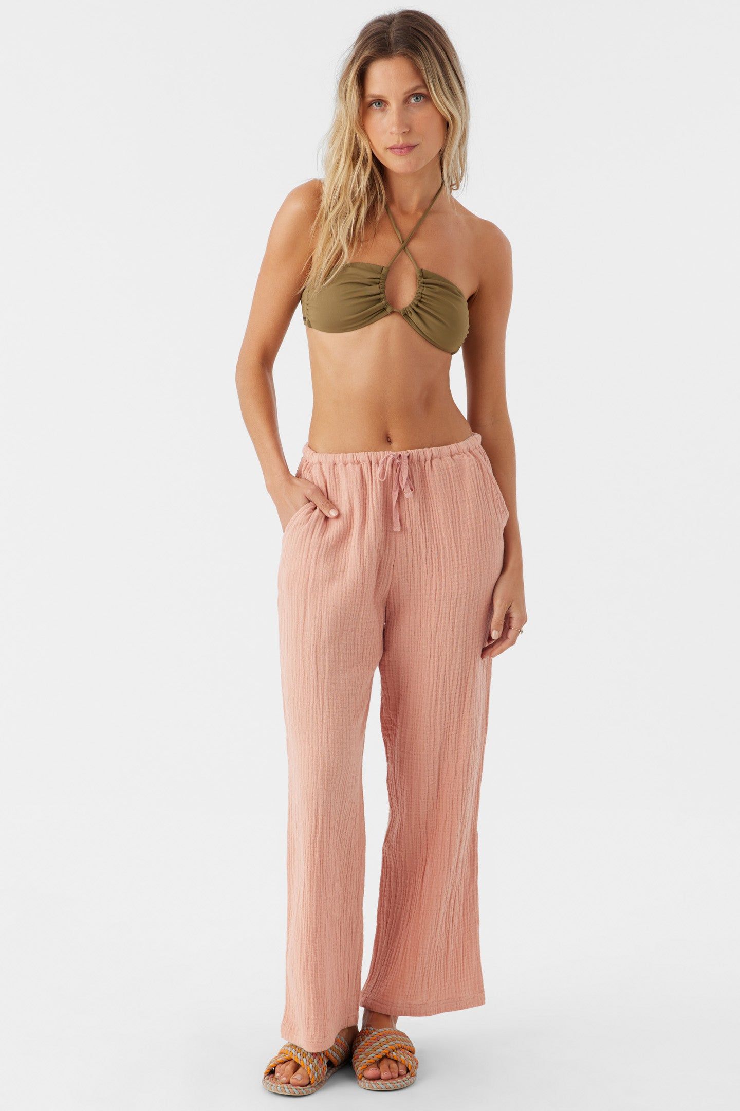 BRENDA DOUBLE GAUZE PANTS sold by O'Neill