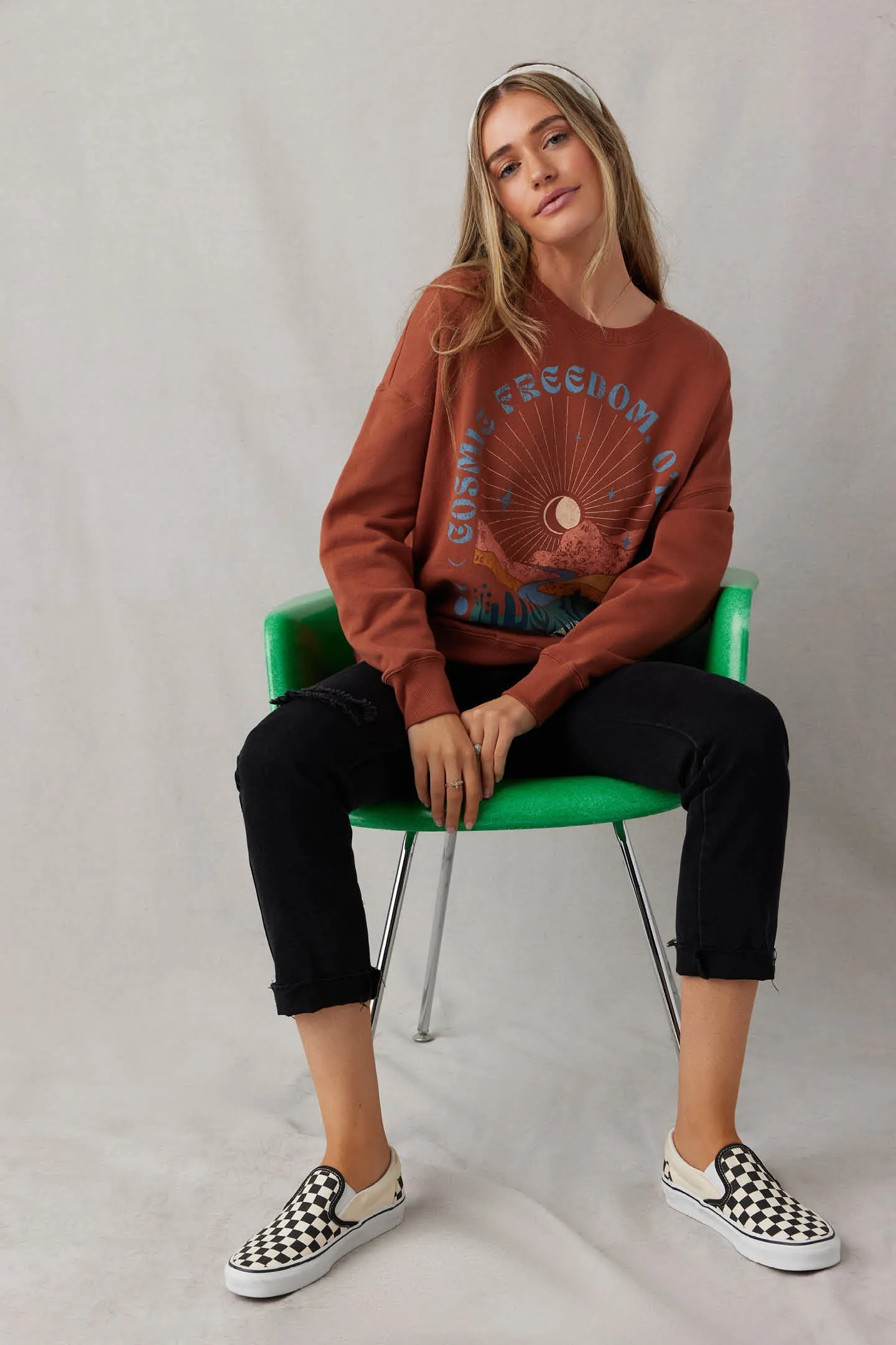 CHOICE CREWNECK OVERSIZED-FIT FLEECE PULLOVER sold by O'Neill