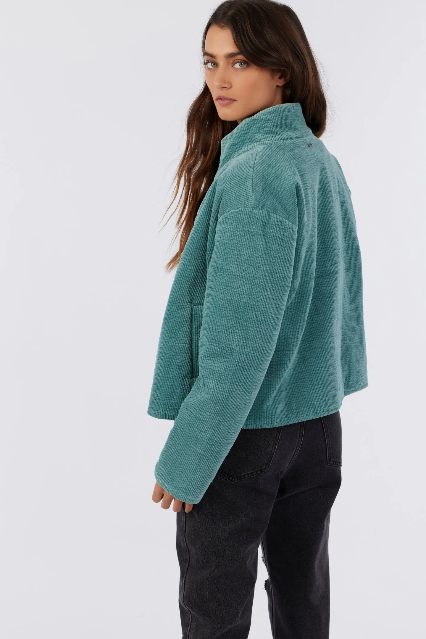 NOVAH CORDUROY QUILTED ZIP JACKET sold by O'Neill product image thumbnail 4