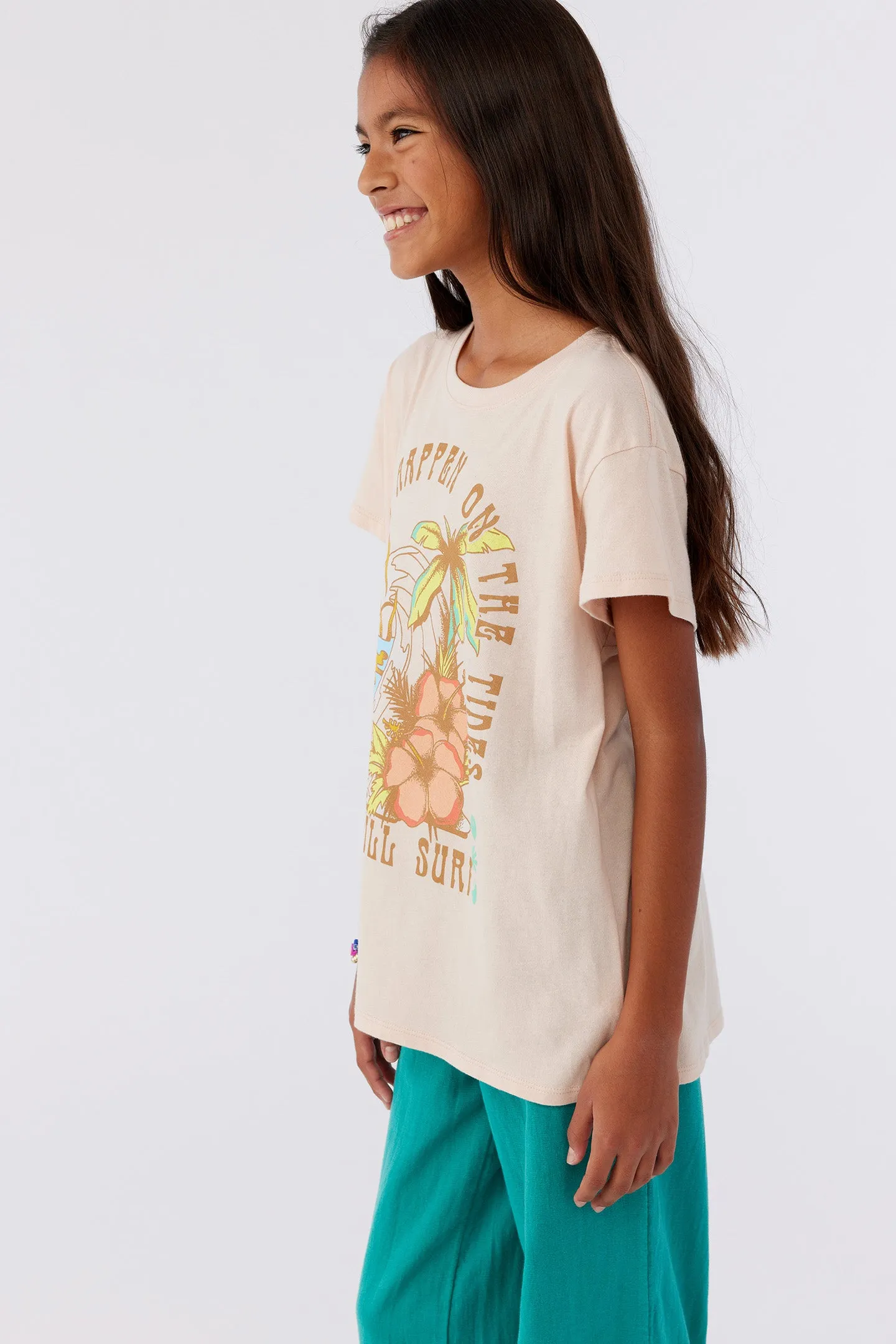 GIRL'S GOOD VIBE TIDE TEE sold by O'Neill product image thumbnail 5