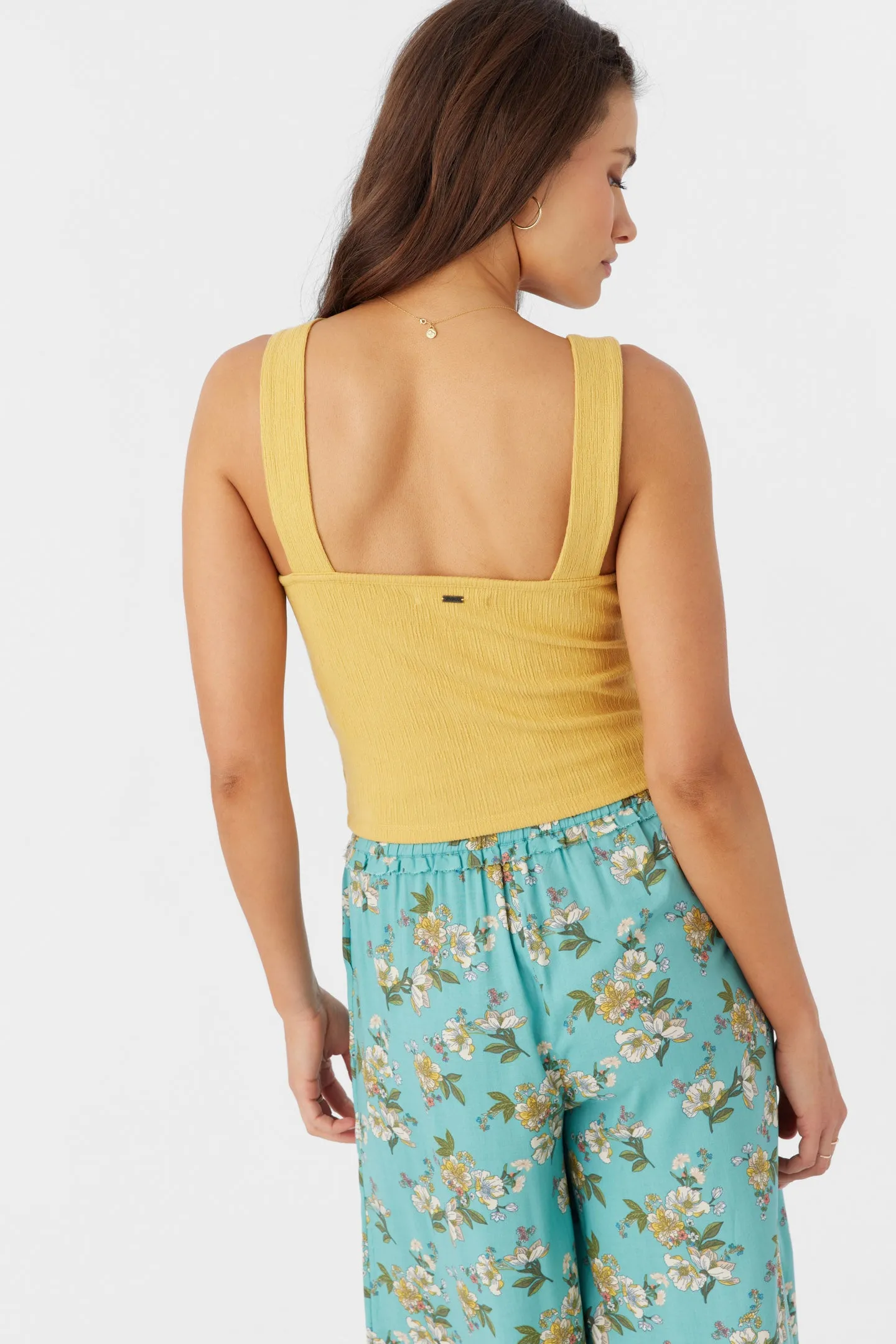 JAYDE TWIST KNIT TANK TOP sold by O'Neill product image thumbnail 2