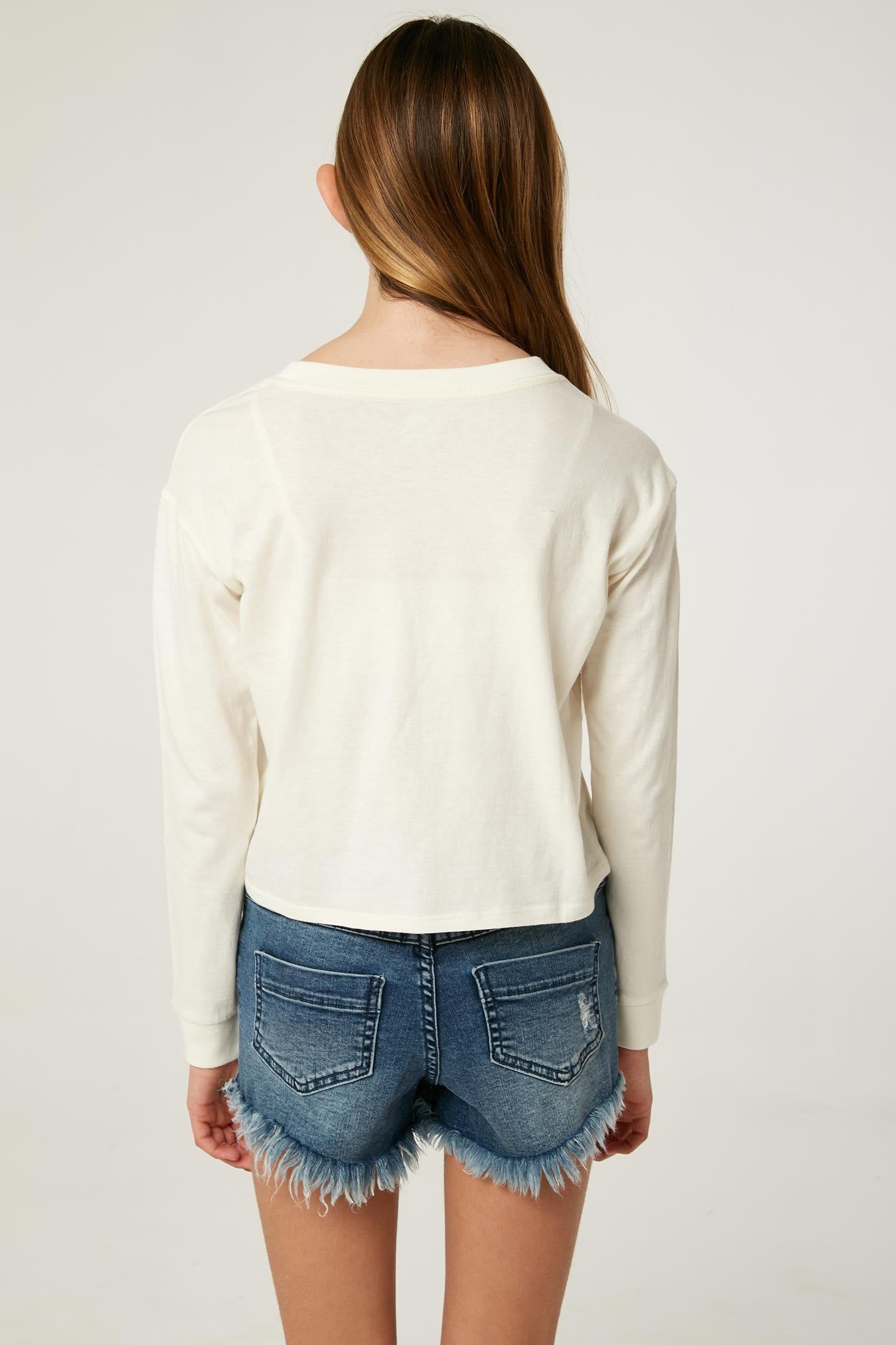 GIRL'S COOL COLLEGE LONG SLEEVE TEE sold by O'Neill product image thumbnail 2