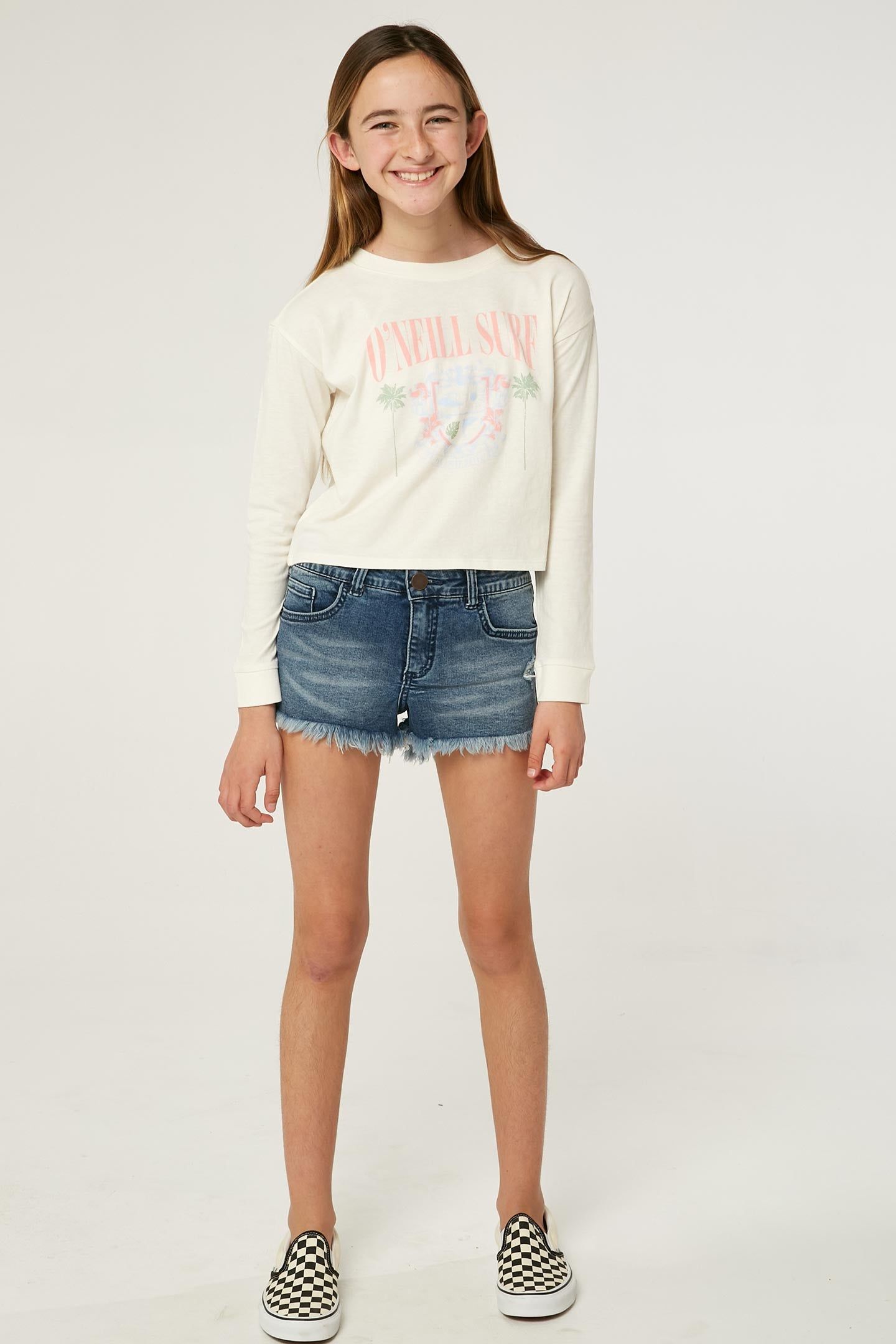 GIRL'S COOL COLLEGE LONG SLEEVE TEE sold by O'Neill product image thumbnail 3
