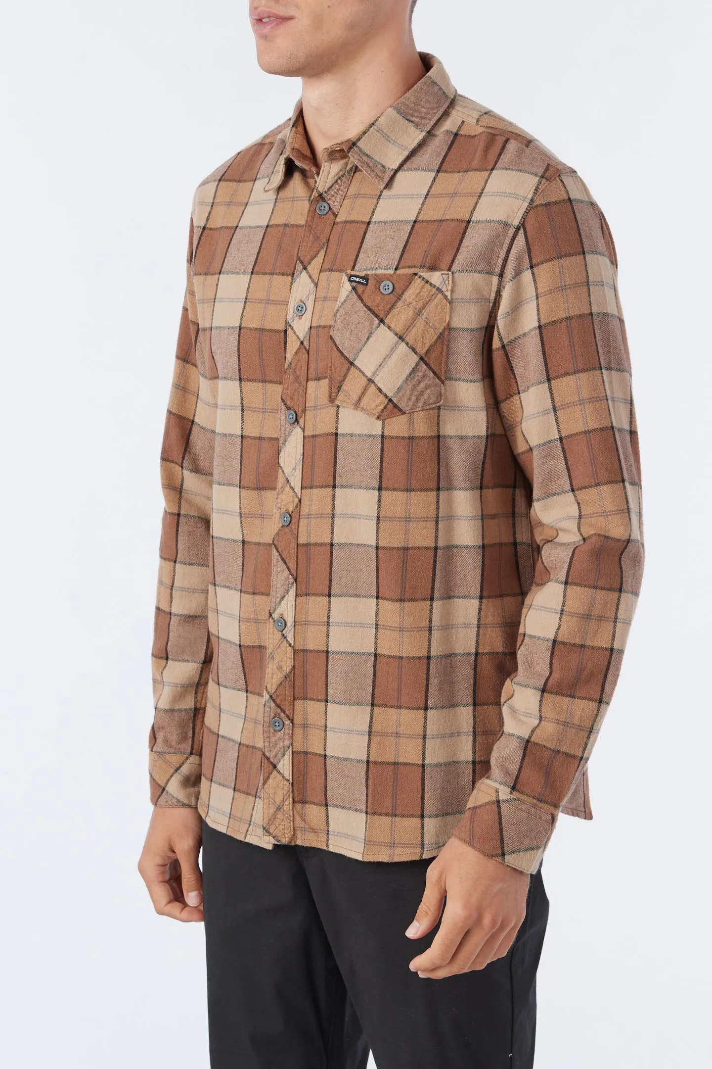 REDMOND PLAID STRETCH FLANNEL SHIRT sold by O'Neill product image thumbnail 4