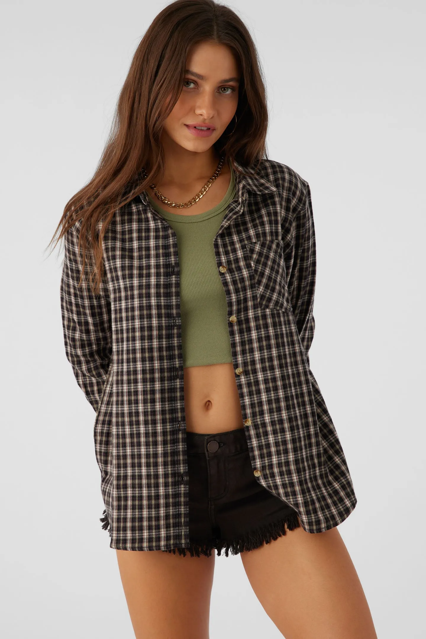 LOGAN FLANNEL RELAXED FIT SHIRT sold by O'Neill product image thumbnail 2