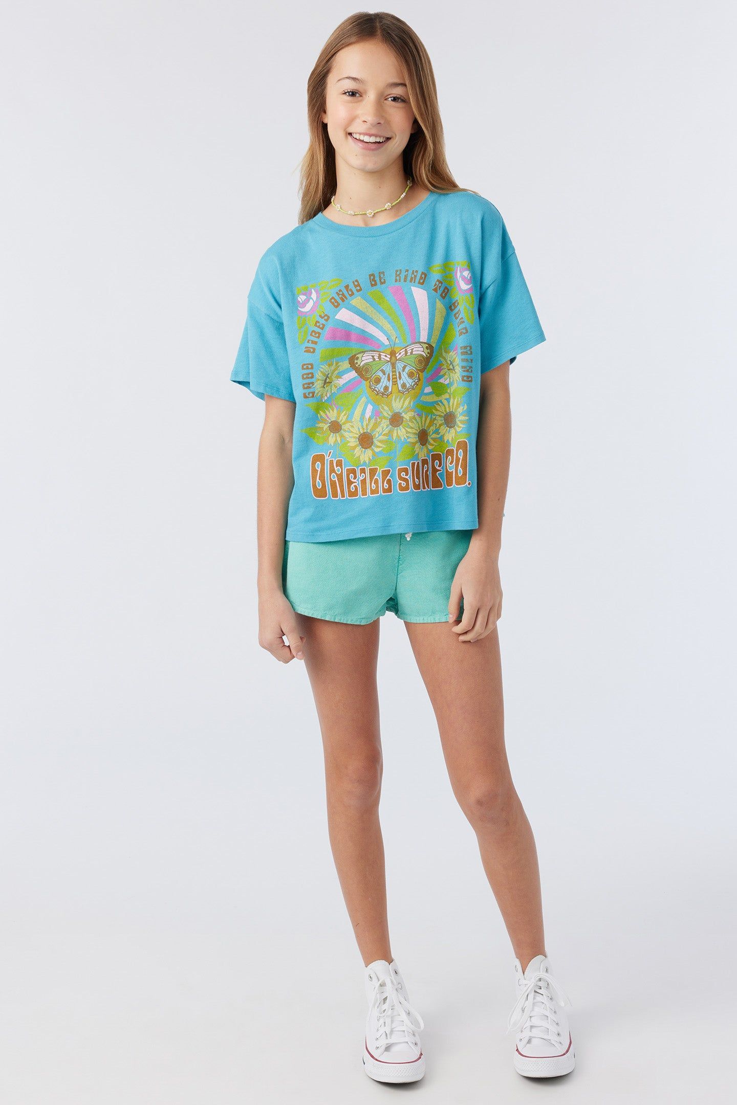 GIRL'S GOOD VIBES TEE sold by O'Neill product image thumbnail 3