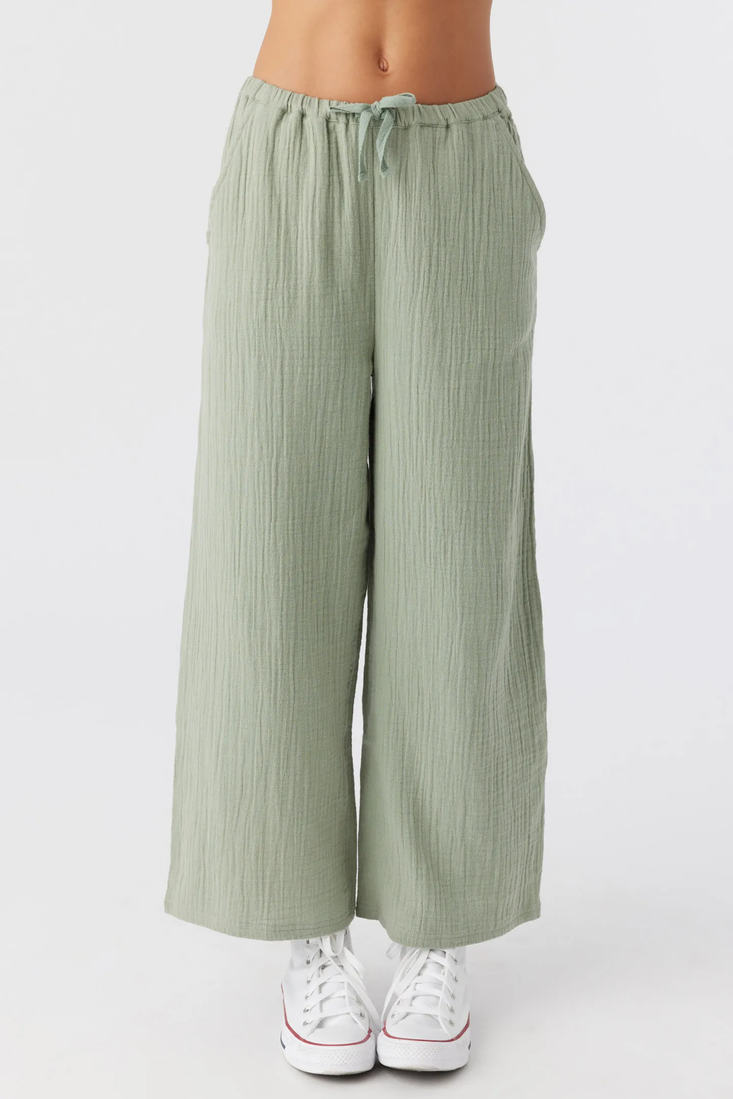 GIRL'S BRENDITA CRINKLE DOUBLE GAUZE PANTS sold by O'Neill product image thumbnail 4