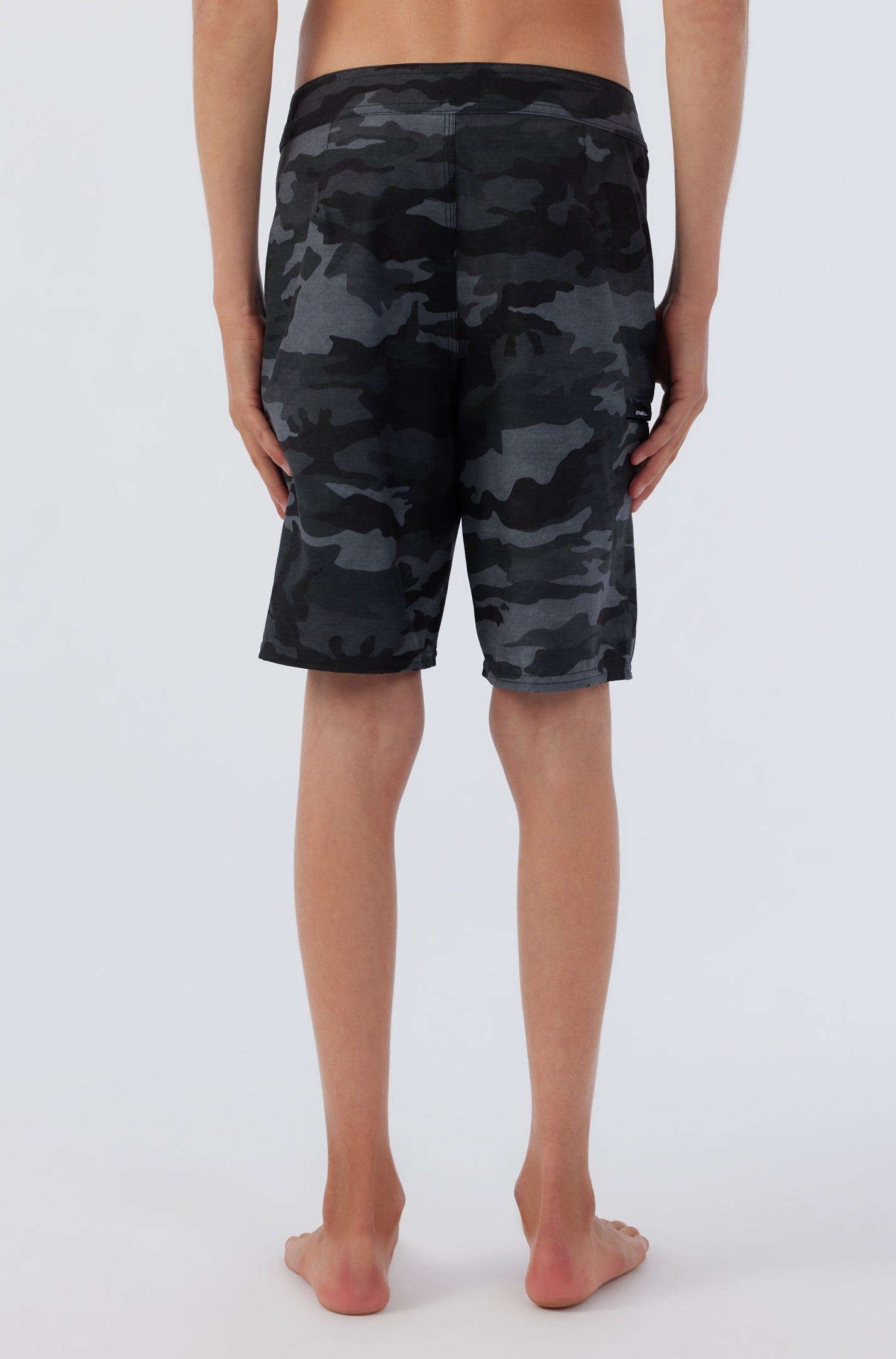 BOY'S HYPERFREAK HEAT CAMO BOARDSHORTS sold by O'Neill product image thumbnail 4