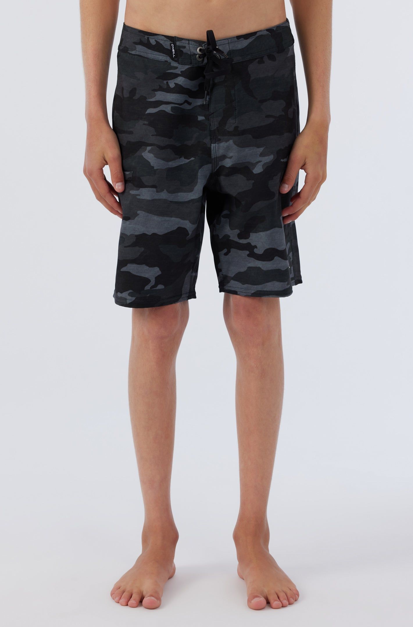 BOY'S HYPERFREAK HEAT CAMO BOARDSHORTS sold by O'Neill product image thumbnail 2