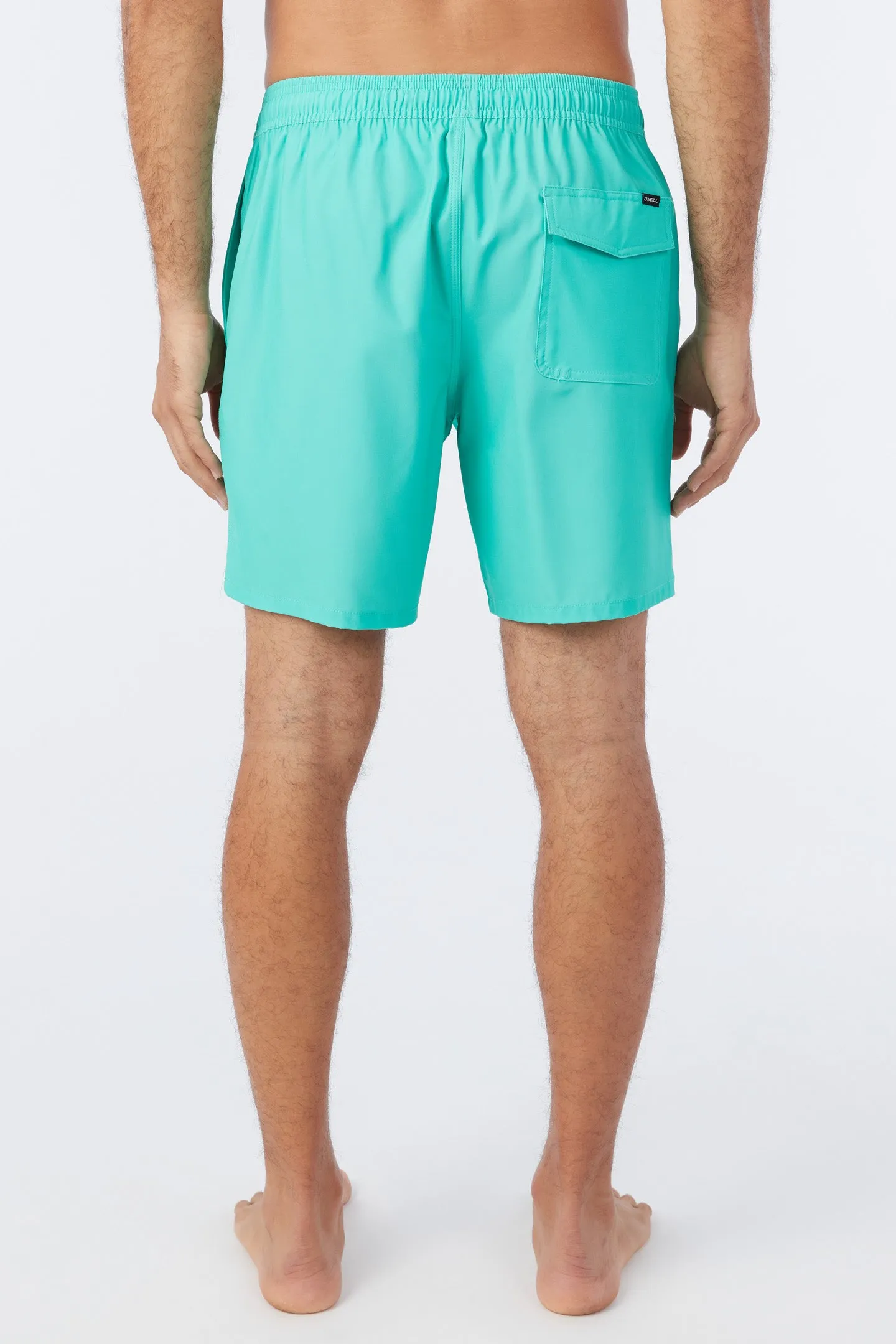 HERMOSA SOLID CREW ELASTIC WAIST 17" SWIM TRUNKS sold by O'Neill product image thumbnail 4