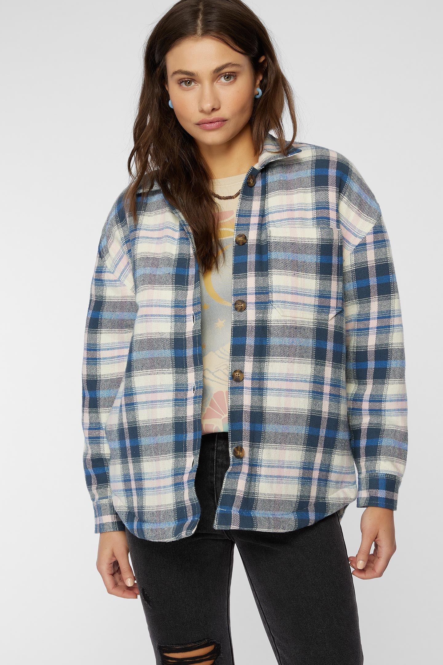 PETRA SHERPA LINED JACKET sold by O'Neill