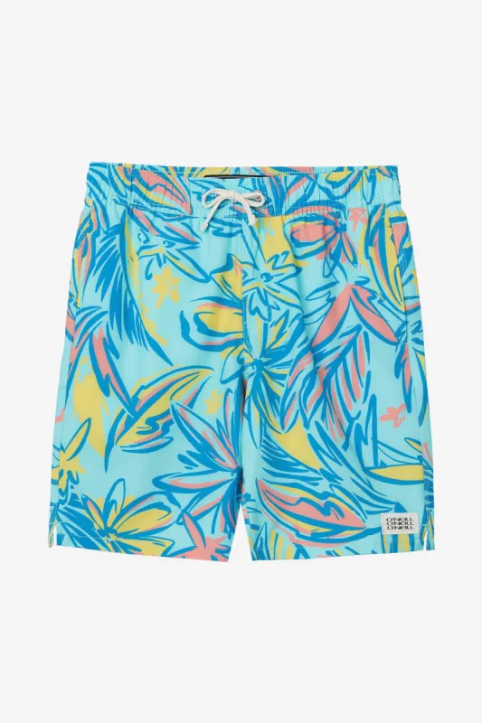 BOY'S HERMOSA ELASTIC WAIST 16" SWIM TRUNKS sold by O'Neill