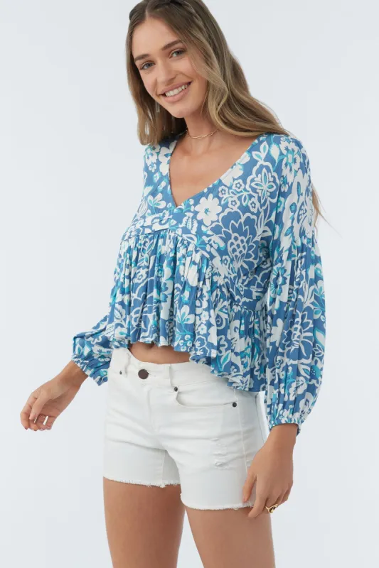 MARY CRISTINA FLORAL TOP sold by O'Neill