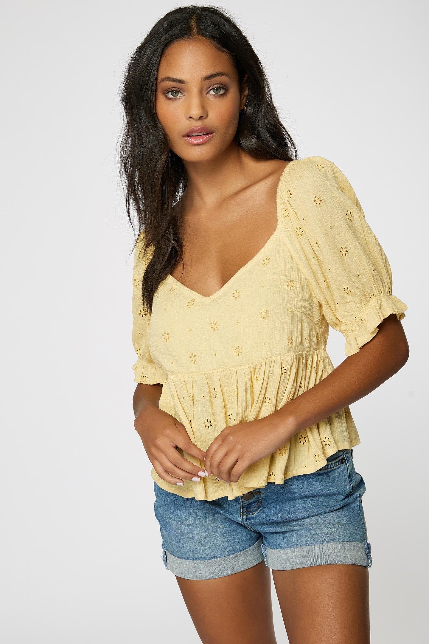 ISABEL EYELET TOP sold by O'Neill product image thumbnail 6