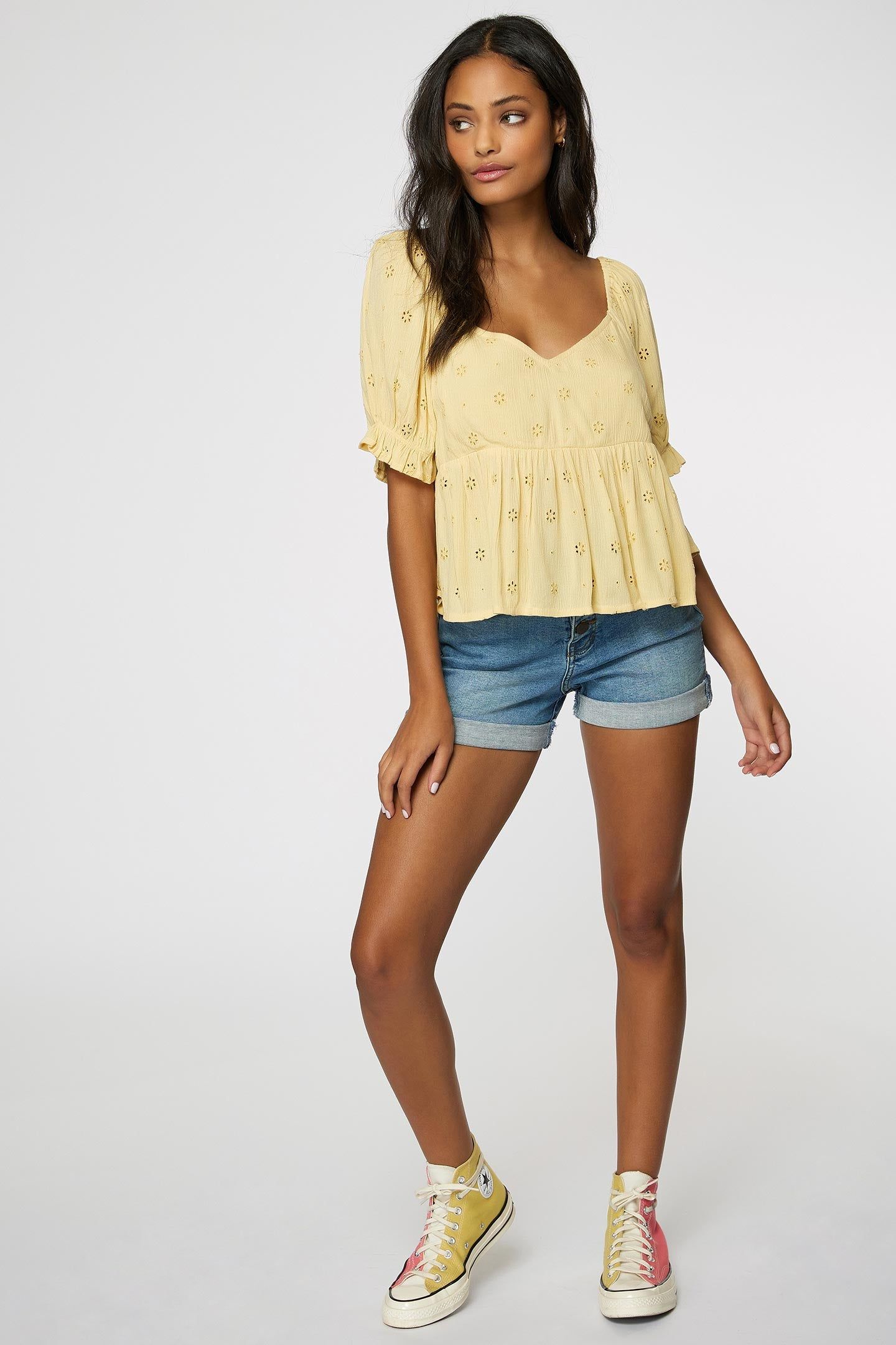 ISABEL EYELET TOP sold by O'Neill product image thumbnail 7