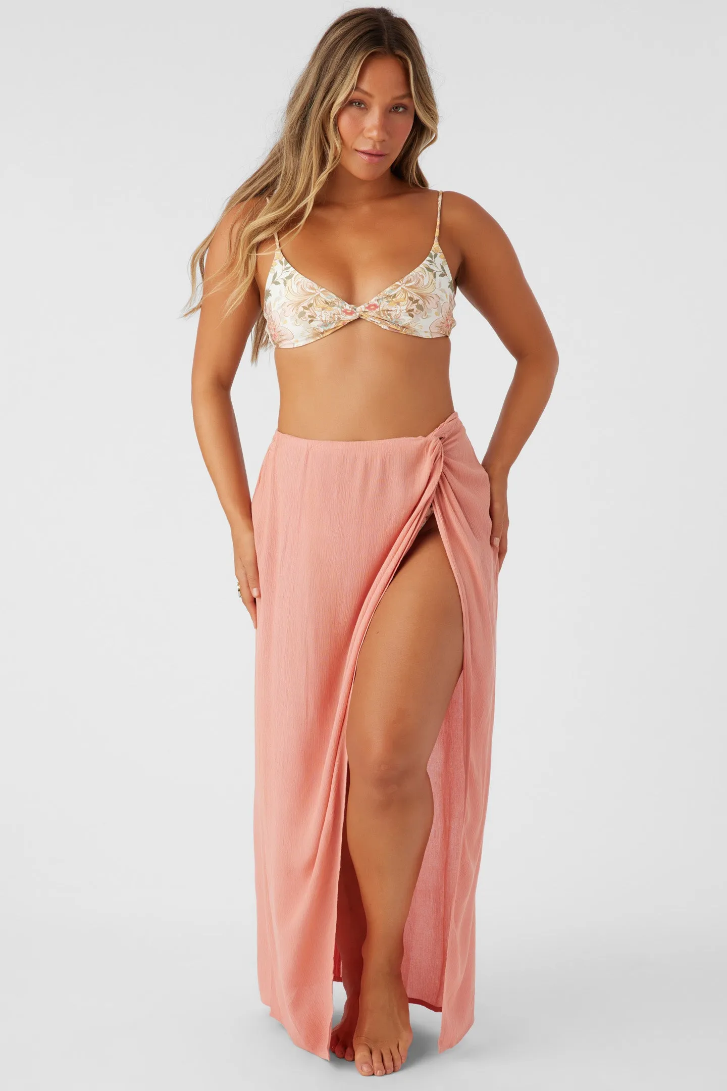 SALTWATER SOLIDS HANALEI MAXI SKIRT COVER-UP sold by O'Neill