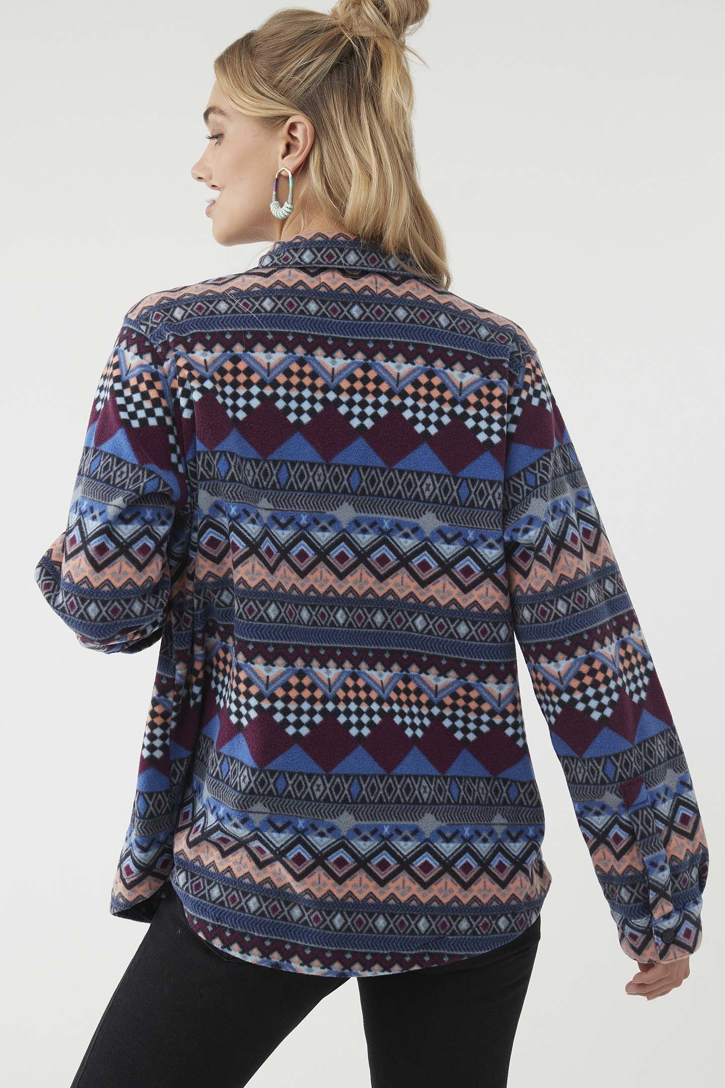 IZRA SUPERFLEECE FLANNEL SHIRT JACKET sold by O'Neill product image thumbnail 4