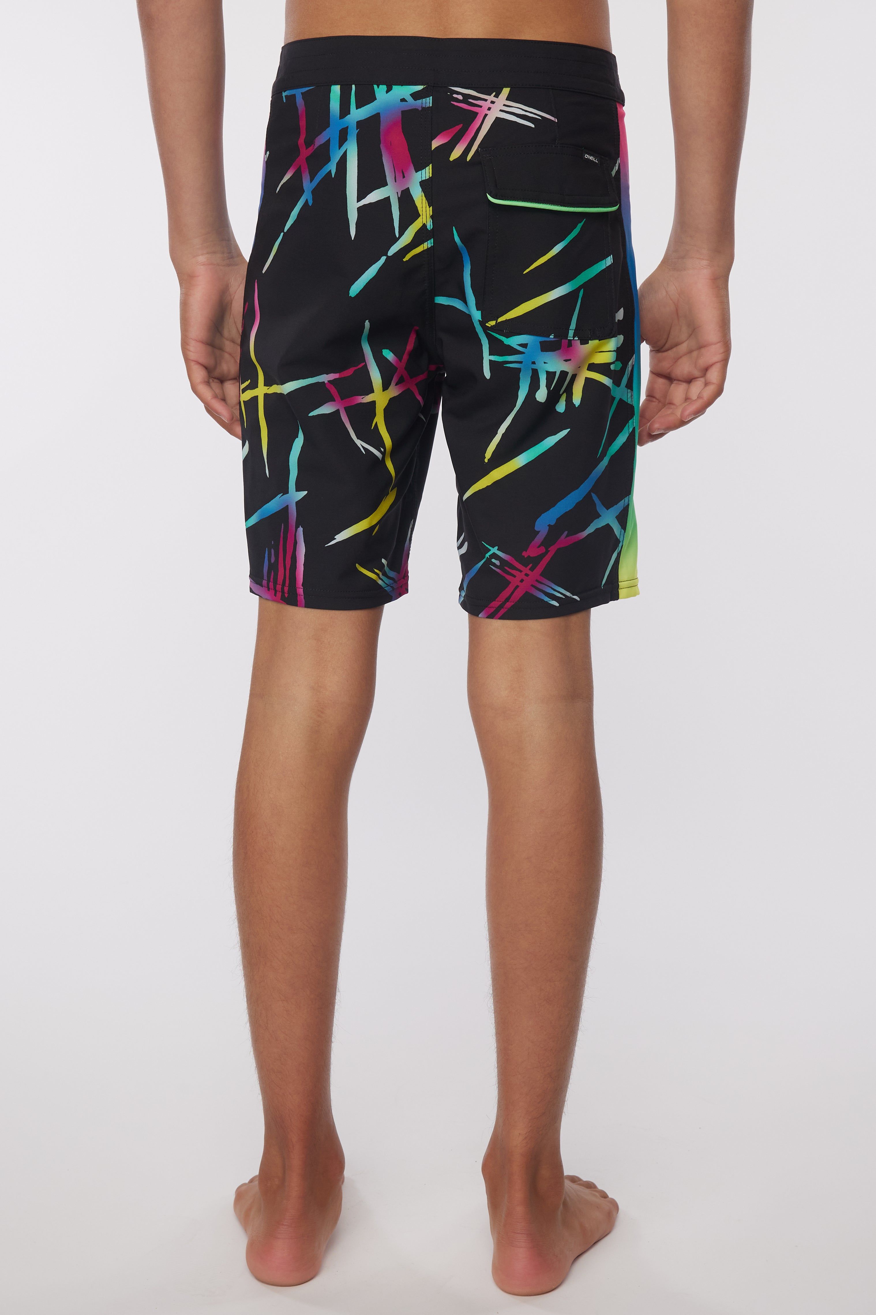 BOY'S HYPERFREAK FIRE CORAL BOARDSHORTS sold by O'Neill product image thumbnail 4