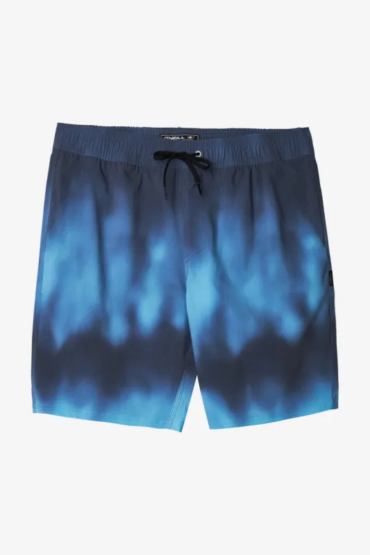 STOCKTON PRINT ELASTIC WAIST 18" HYBRID SHORTS sold by O'Neill