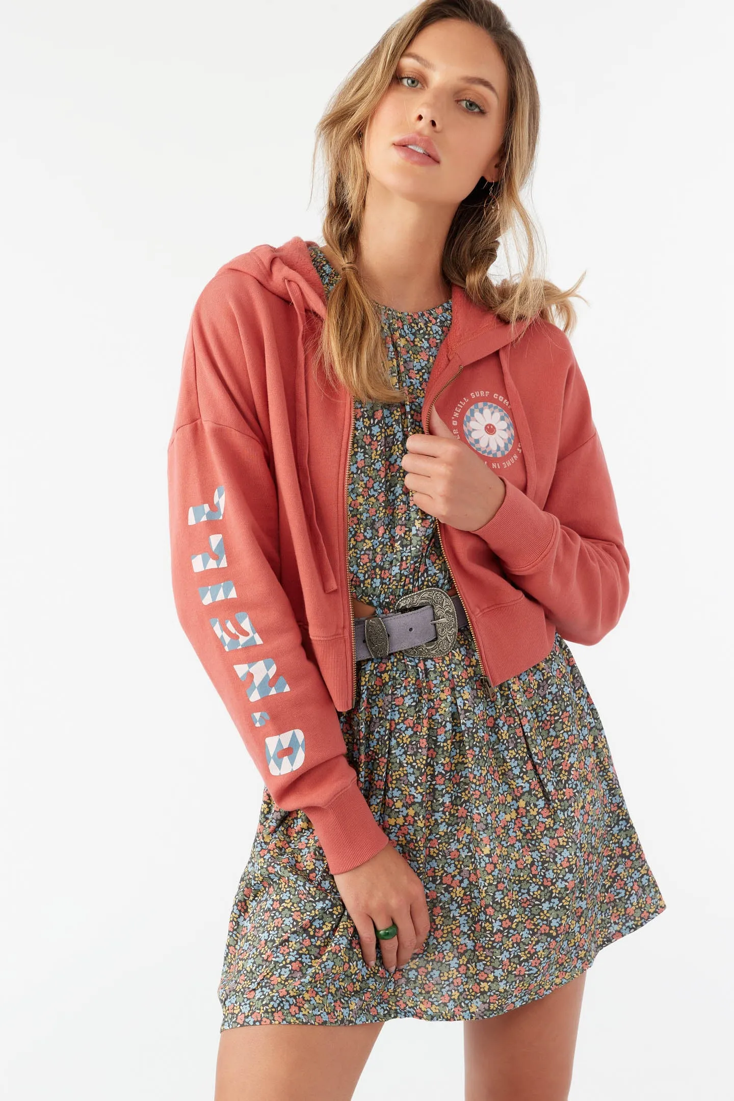 DARCIE ZIP FLEECE HOODY JACKET sold by O'Neill