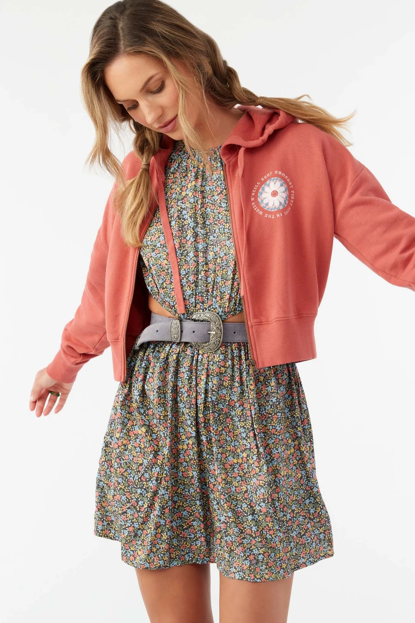 DARCIE ZIP FLEECE HOODY JACKET sold by O'Neill product image thumbnail 4