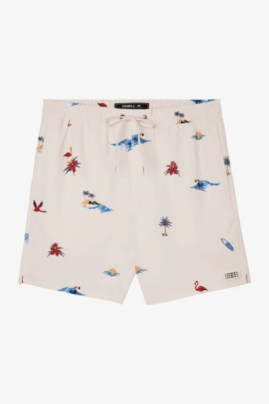 HERMOSA ELASTIC WAIST 17" SWIM TRUNKS sold by O'Neill