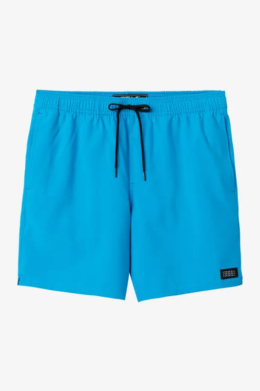 LENNOX HERMOSA SOLID ELASTIC WAIST 17" SWIM TRUNKS sold by O'Neill