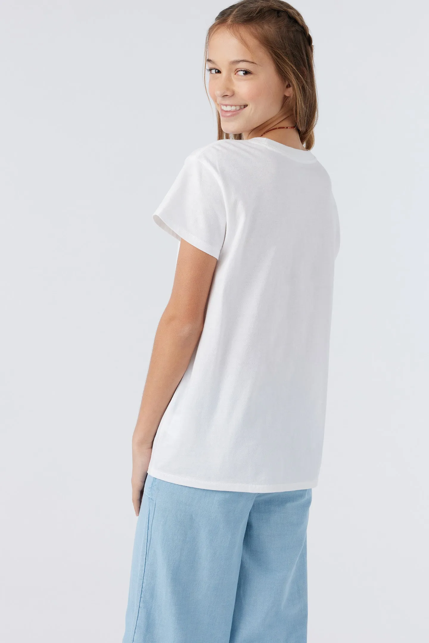 GIRL'S PEACE & LOVE TEE sold by O'Neill product image thumbnail 2