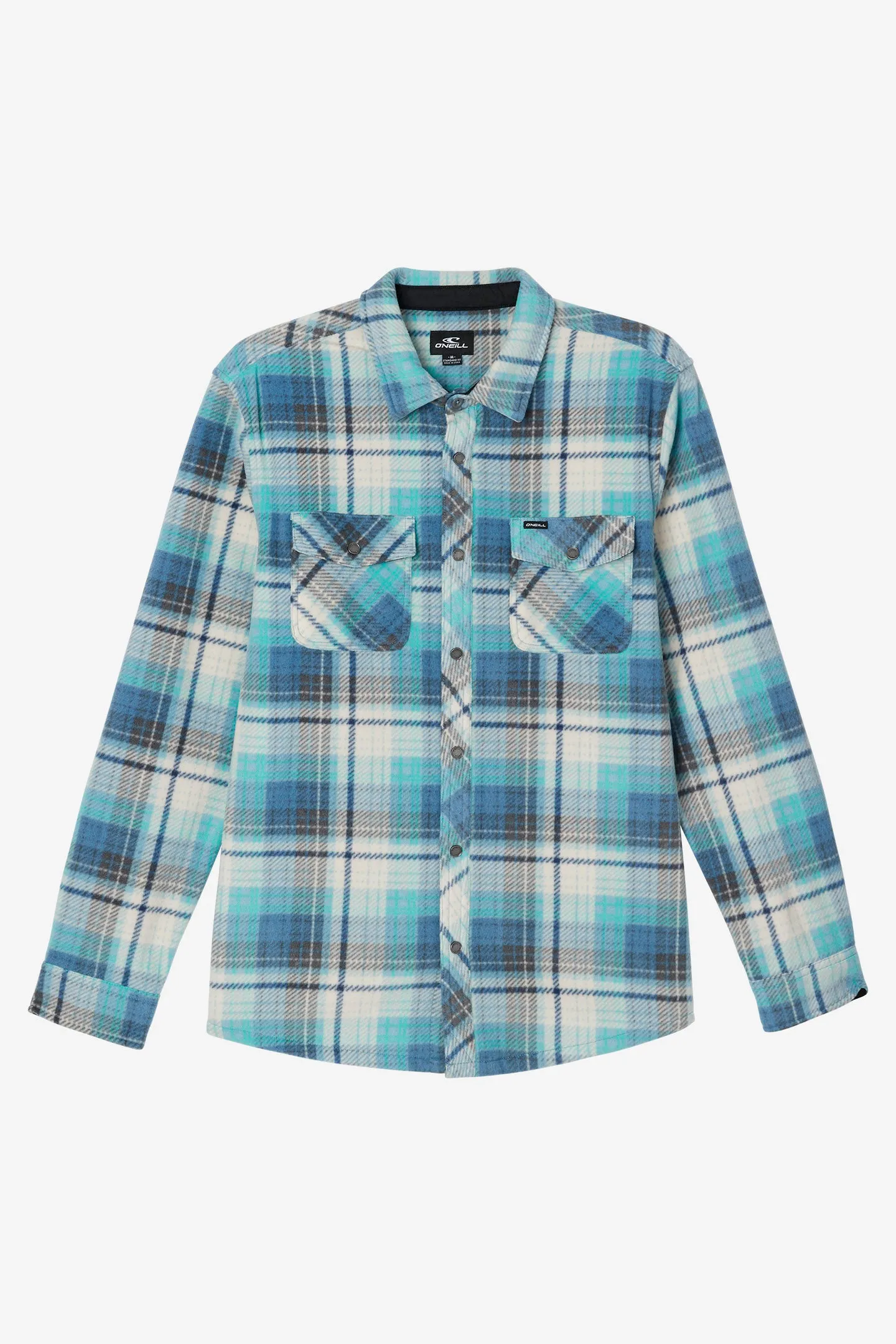 GLACIER PLAID SUPERFLEECE SHIRT sold by O'Neill