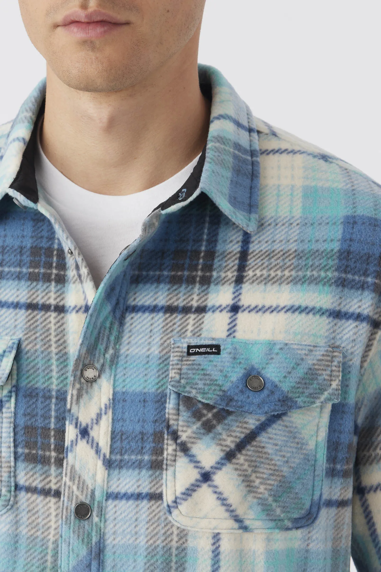 GLACIER PLAID SUPERFLEECE SHIRT sold by O'Neill product image thumbnail 3