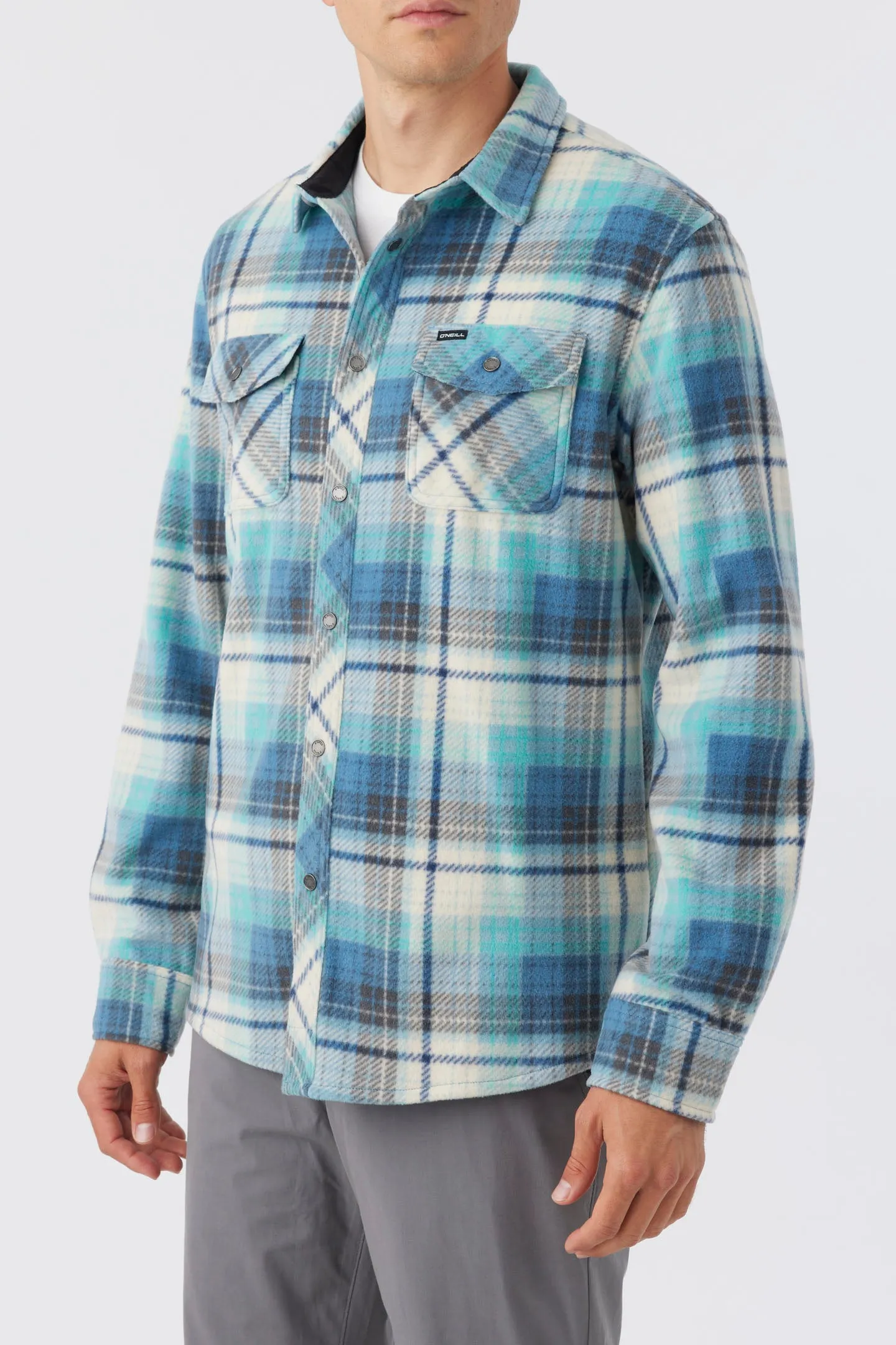 GLACIER PLAID SUPERFLEECE SHIRT sold by O'Neill product image thumbnail 4