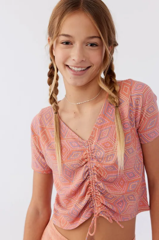 GIRL'S ORIANNE GEO TOP sold by O'Neill