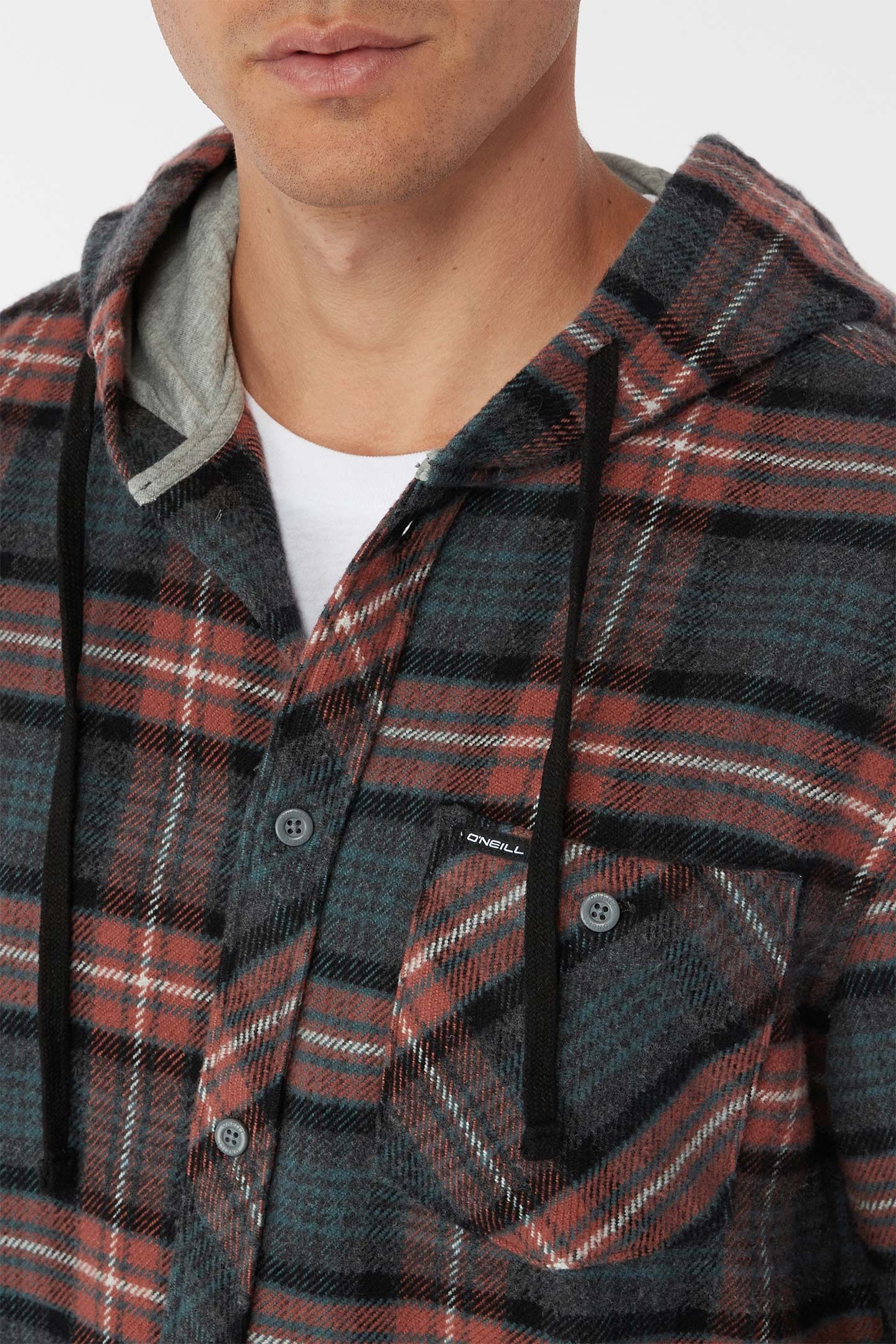 CLAYTON HOODED FLANNEL SHIRT sold by O'Neill product image thumbnail 3