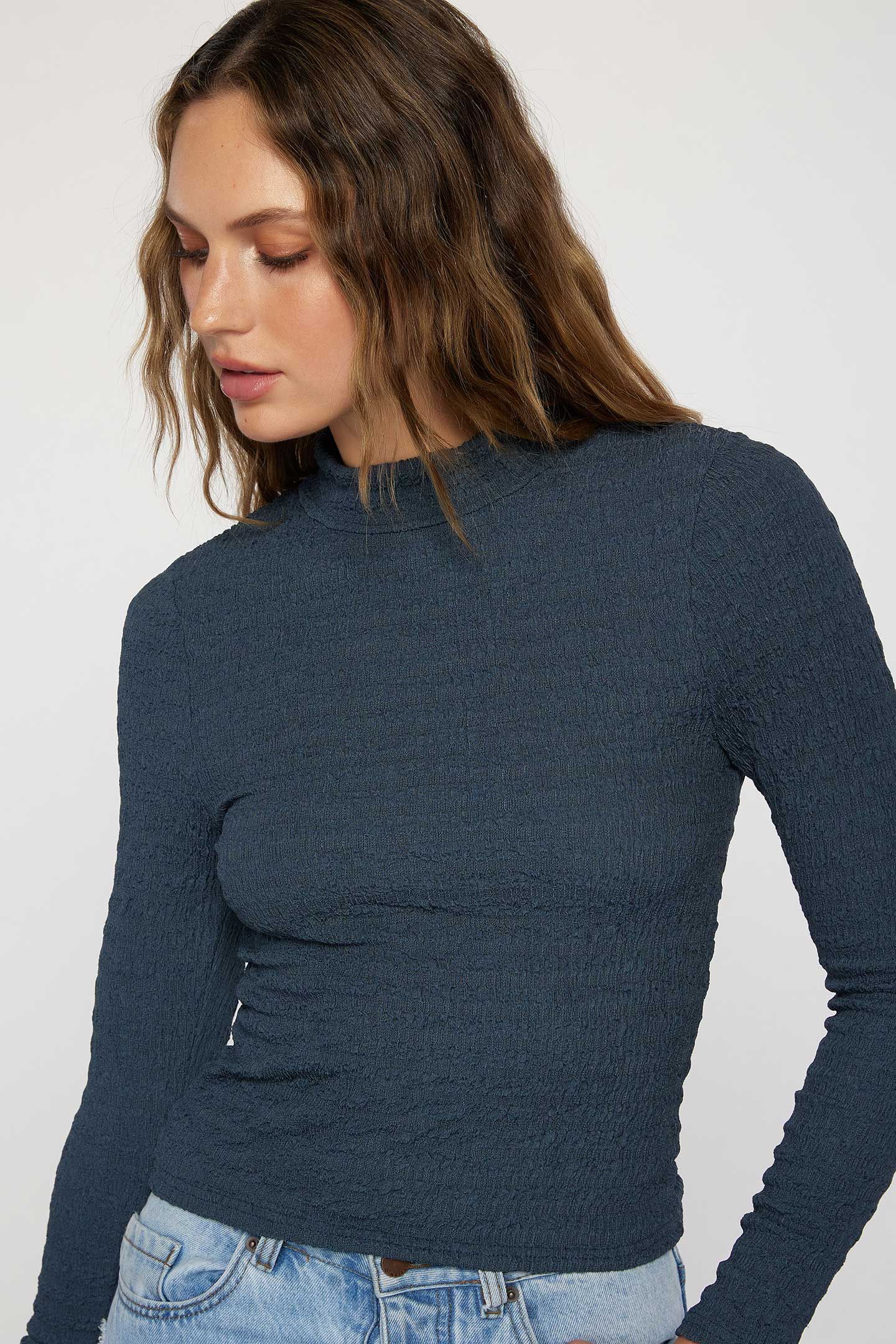 ROBERTA MOCKNECK KNIT TOP sold by O'Neill product image thumbnail 6