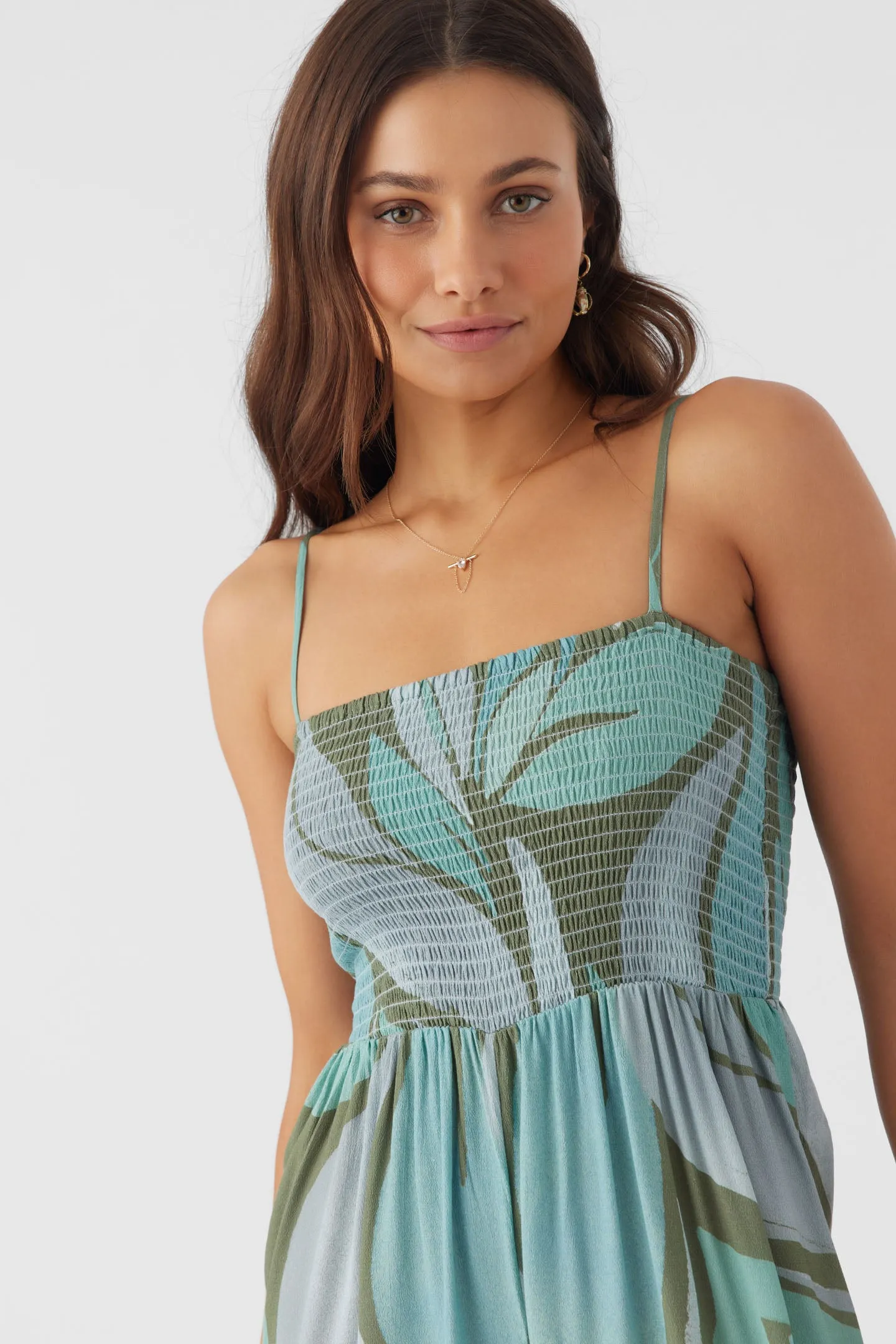 CADE LORETA PRINT SMOCKED JUMPSUIT sold by O'Neill product image thumbnail 4