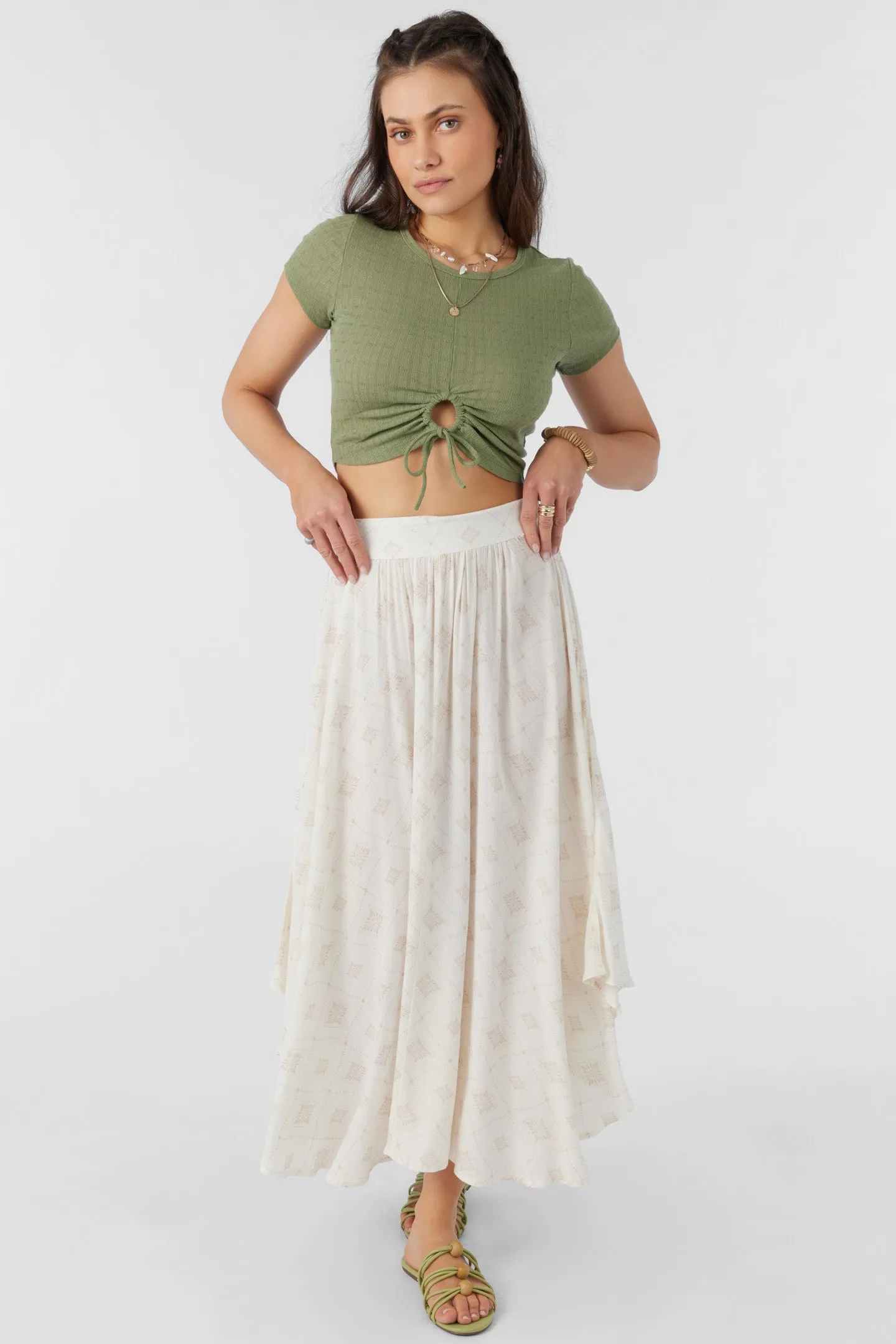 MARNIE SABRINA TILE MIDI SKIRT sold by O'Neill product image thumbnail 3
