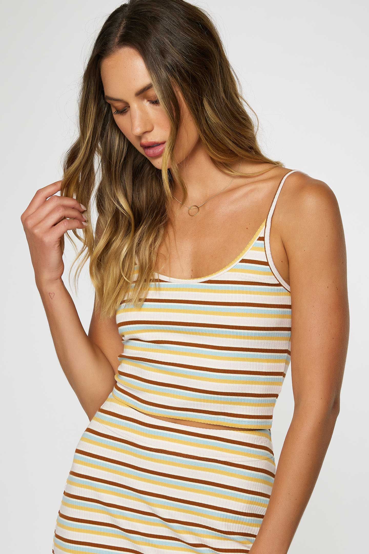ALL DAY STRIPE KNIT TANK sold by O'Neill product image thumbnail 7