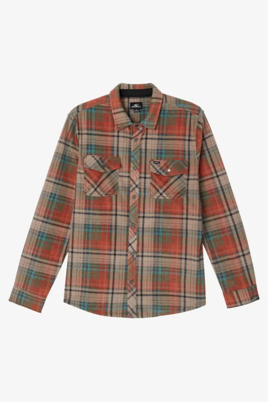 GLACIER PLAID SUPERFLEECE SHIRT sold by O'Neill