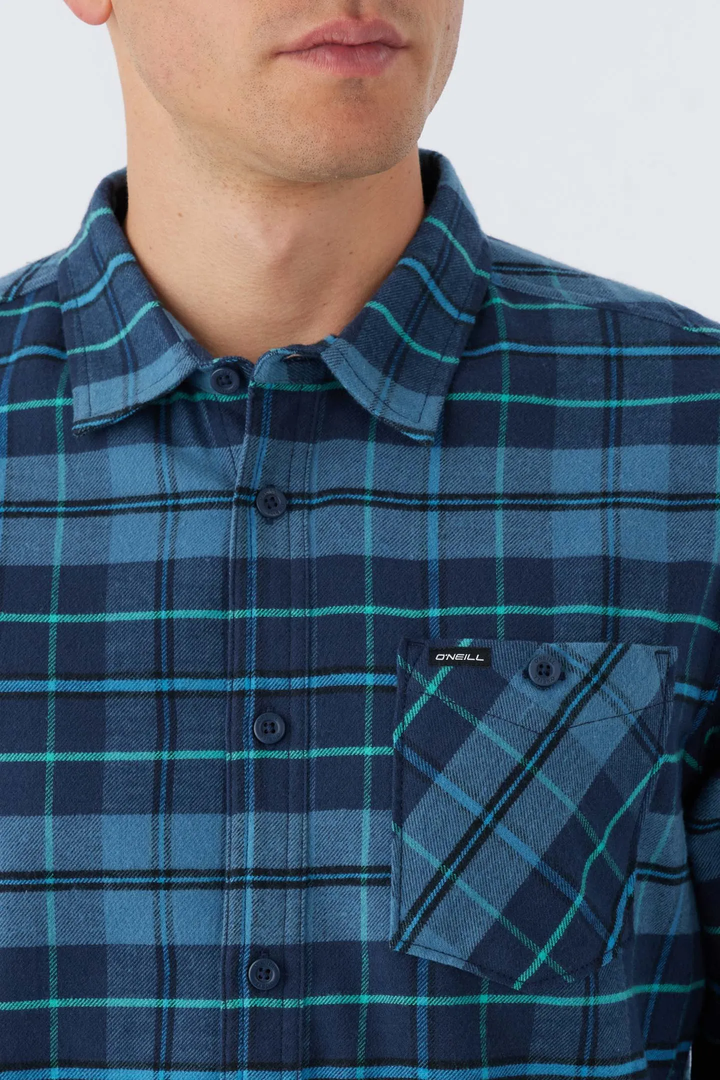 REDMOND PLAID STRETCH FLANNEL SHIRT sold by O'Neill product image thumbnail 3