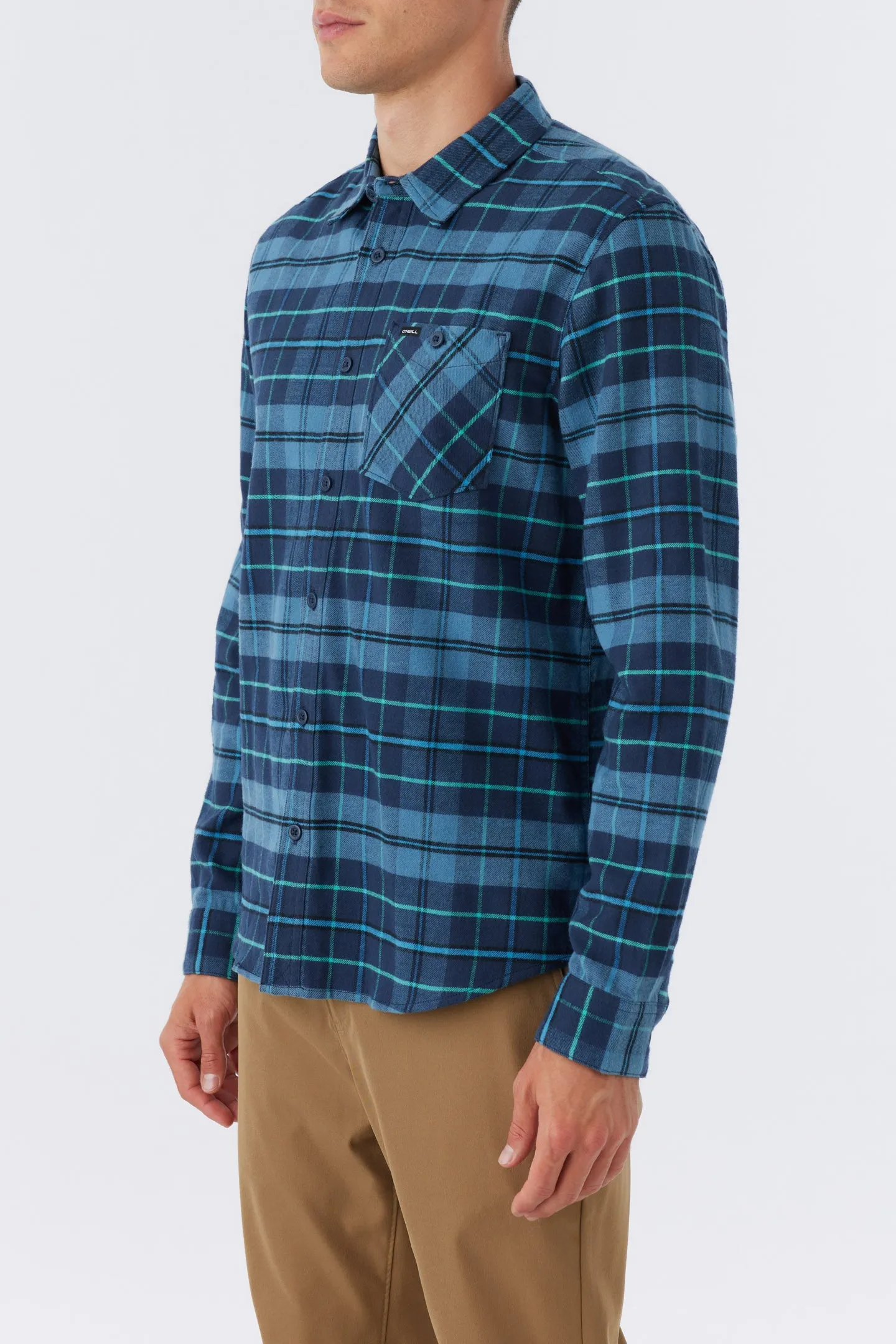 REDMOND PLAID STRETCH FLANNEL SHIRT sold by O'Neill product image thumbnail 4
