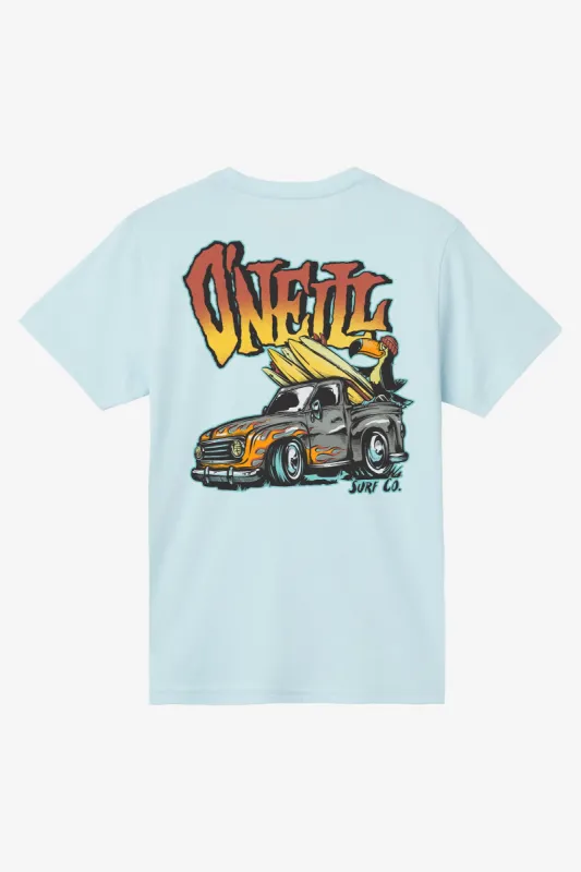 BOY'S RUN THE ROAD TEE made by O'Neill