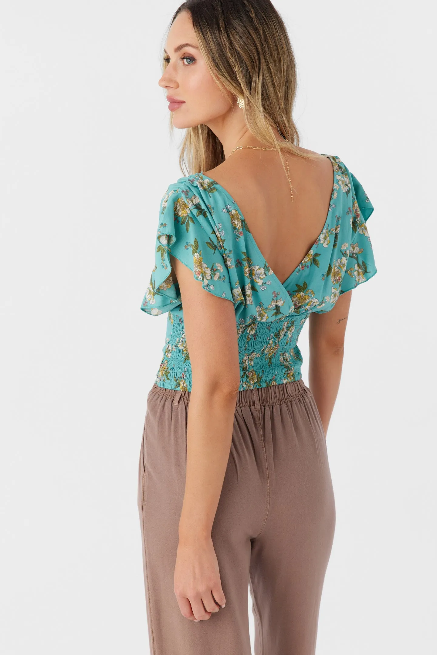 BONNIE MARLOW FLORAL TOP sold by O'Neill product image thumbnail 2