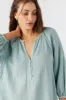 KRYSTEN CRINKLE DOUBLE GAUZE TUNIC SWIM COVER-UP sold by O'Neill