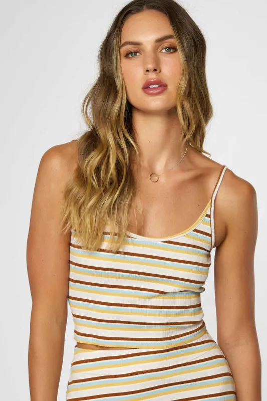 ALL DAY STRIPE KNIT TANK sold by O'Neill