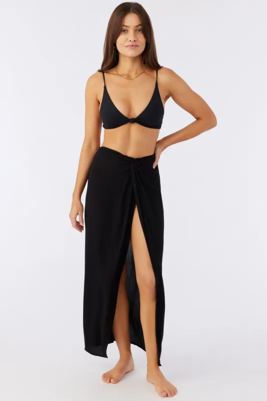 Saltwater Solids Hanalei Maxi Skirt Cover-Up sold by O'Neill