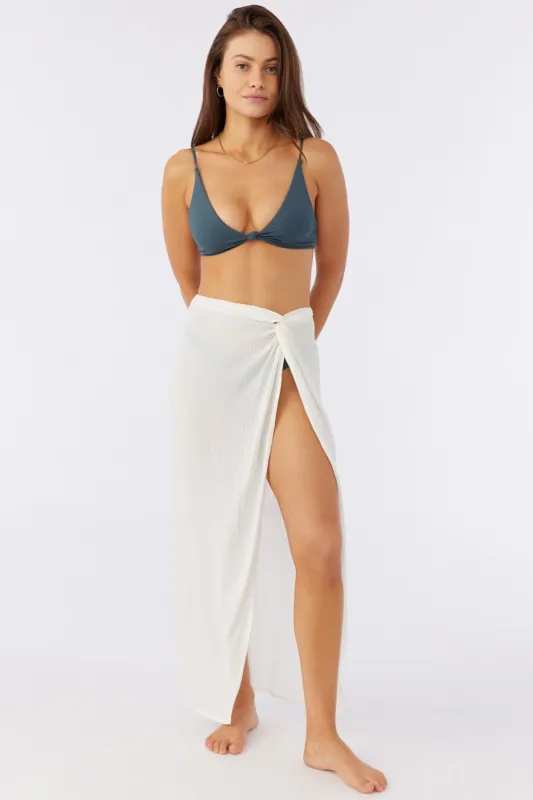 Saltwater Solids Hanalei Maxi Skirt Cover-Up sold by O'Neill