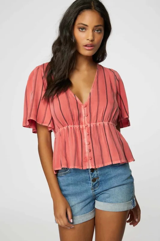 WES STRIPE TOP sold by O'Neill