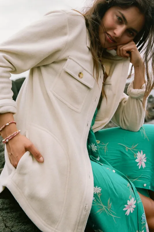 COLLINS SOLID SUPERFLEECE SHIRT JACKET sold by O'Neill