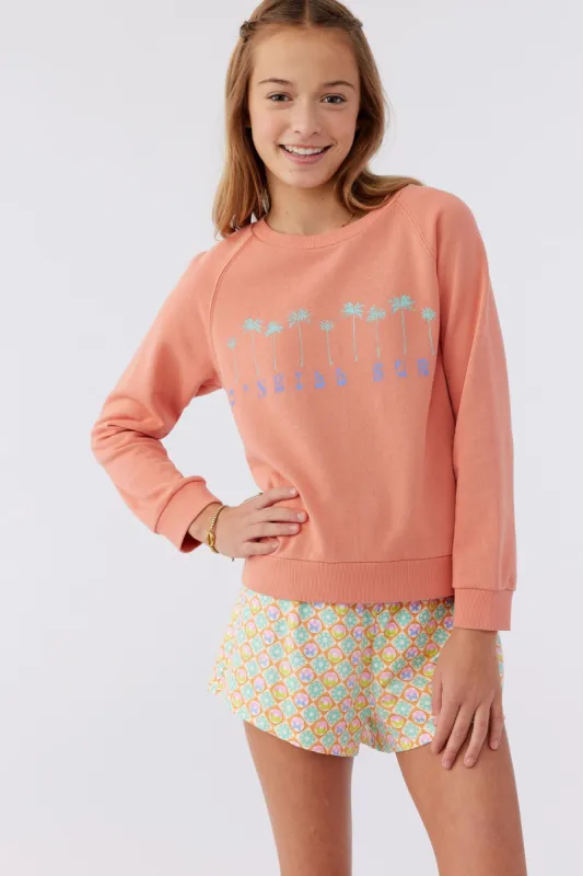 GIRL'S LILLIA OVERSIZED FLEECE PULLOVER sold by O'Neill