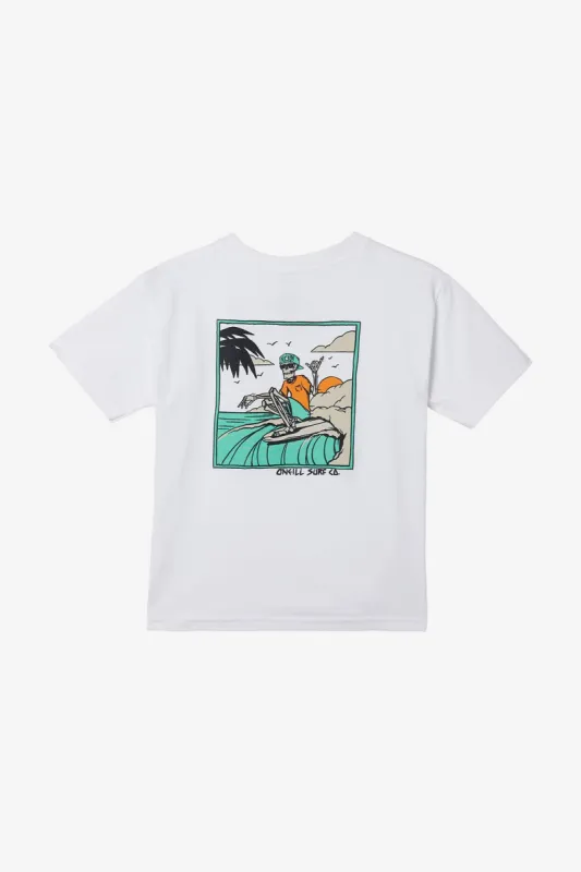 LITTLE BOY'S BEACH FOSSIL TEE sold by O'Neill